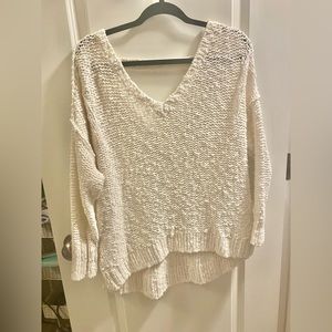 Hollister V Neck White